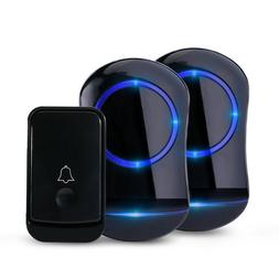 1300ft Wireless Doorbell Twin Wall Plug in Waterproof Cordle