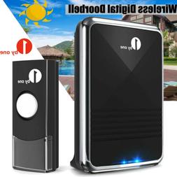 2019 Newest 1byone 1000ft Easy Chime Wireless Doorbell Kit 1