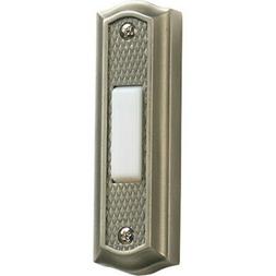 Quorum International 7-301 3.5" X 1" Zinc Door Chime Button