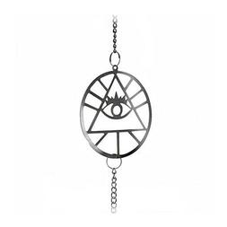 Gothic Wiccan Indoor Bell Silver