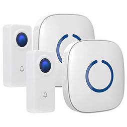 CROSSPOINT Expandable Wireless Doorbell Alert System, Multi-