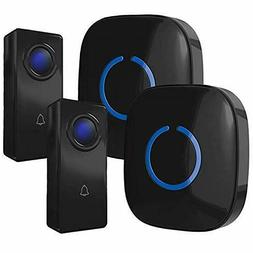 CROSSPOINT Expandable Wireless Doorbell Alert System, Multi-