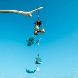 Hanging Mobile Natural Material Leaf Charm