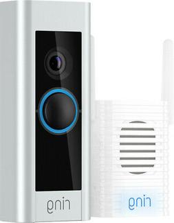 Ring  HD 1080p Video Doorbell Pro With Wifi and Chime Pro Bu