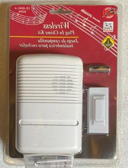 Heath/Zenith SL-6166 Wireless Plug-in Door Chime Kit 2 Note 
