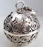 14mm small 925 Sterling Silver Harmony Ball Bell jingle chim