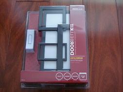 New Heath Zenith Wireless Door Chime Doorbell with Black Col