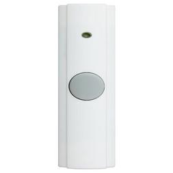 Nutone PB82WH Wireless Unlighted Push Button, White