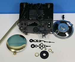 RHYTHM Chiming Battery Clock Movement W/ PENDULUM 10 Melody 