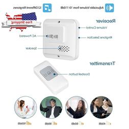Ring Wireless Doorbell 1000 ft Long Range Door Chime Kit Wat