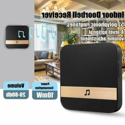 Smart Wireless WiFi Doorbell Chime Ding-Dong Visual Door Bel