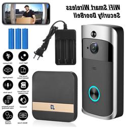 Smart Wireless WiFi Ring Doorbell Intercom Video Camera Door