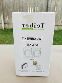 Teiber Craftmade C102X2L 2 Chime, 2 Lighted Buttons Chime Ki