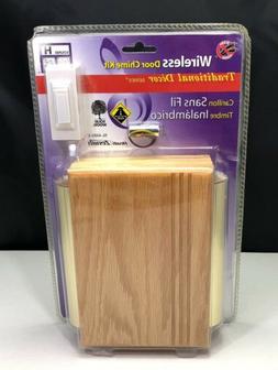 Traditional Decor Wireless Battery Operated Door Chime Kit i