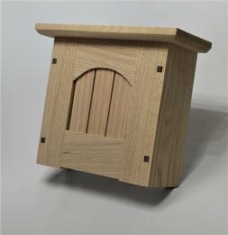 Unfinished Stickley Mission Style Red Oak Doorbell Chime Cov