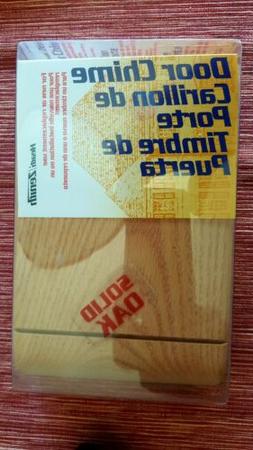 Wired Heath Zenith Door Chime 2 Door Oak Brand New