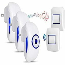 Wireless Doorbell Chime Kit For Home And Classroom, Plug Pla