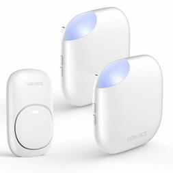 Wireless Doorbell Chime Kit Portable Receiver Waterproof But