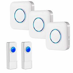 BITIWEND Wireless Doorbell Kit,Door Bell Operating at 1000 F
