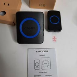 Wireless Doorbell TeckNet Plug in Cordless Door Chime Kit Wi