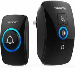 Wireless Doorbell, TeckNet Wireless Door Bell Chime Kit with