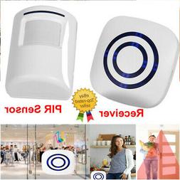 Wireless Motion Sensor Detector Door Gate Entry Bell Chime A