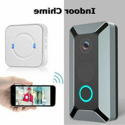 Wireless Phone Door Bell Ring Camera Indoor Chime Receiver H
