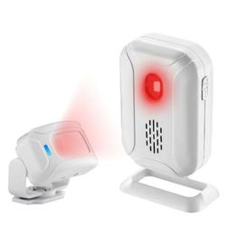 Wireless PIR Motion Sensor Detector Alarm Door Chime For Hom