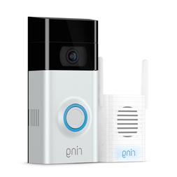 Ring Wireless Video Doorbell 2 with Chime Pro 1080HD Video 2