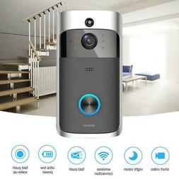 Wireless WiFi Door Bell IR Visual Camera Video Visual Ring S